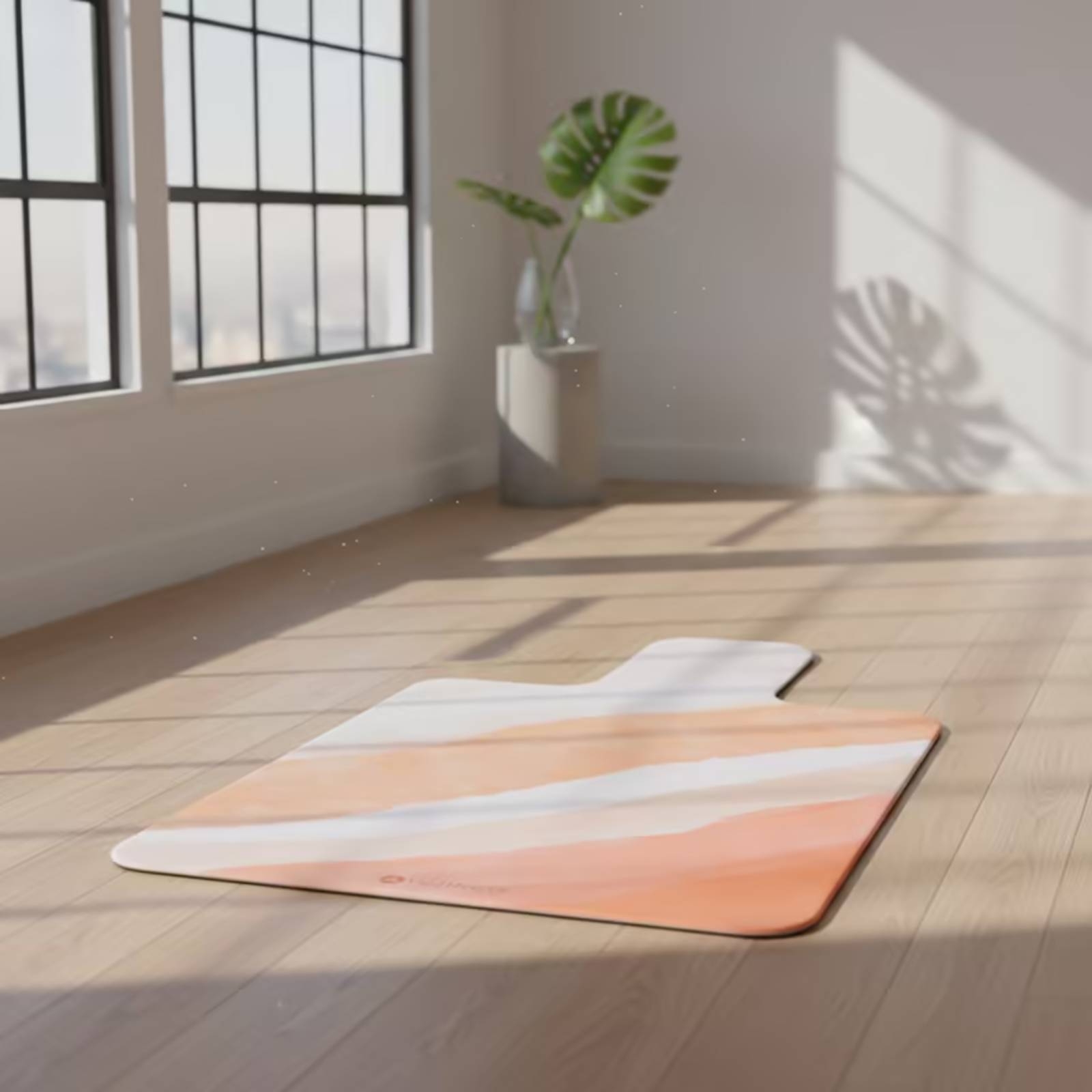 Pilates & Yoga Unleashed Studio Tuckahoe - エクササイズマット スエードピラティスマット 滑り止め加工 スタジオ、自宅トレーニング用