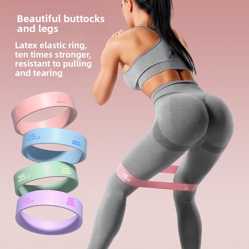 Pilates And Yoga Difference - 15LB-50LB ヨガ弾性リング 異なるレベルの弾性ヨガバンド ストレッチストラップ ストレッチフィットネスバンド ピラティスエクササイズ