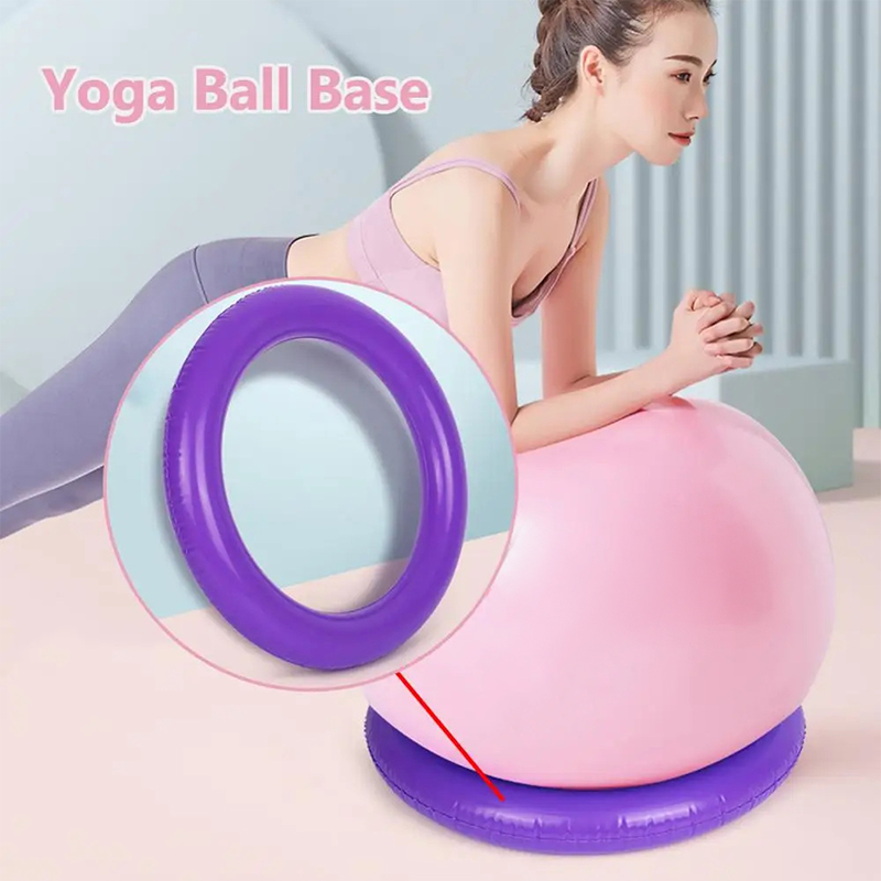 ジムヨガボールベース滑り止め防爆PVCピラティスラウンドエク - Pilates Yoga Ring Exercises のレビューと価格