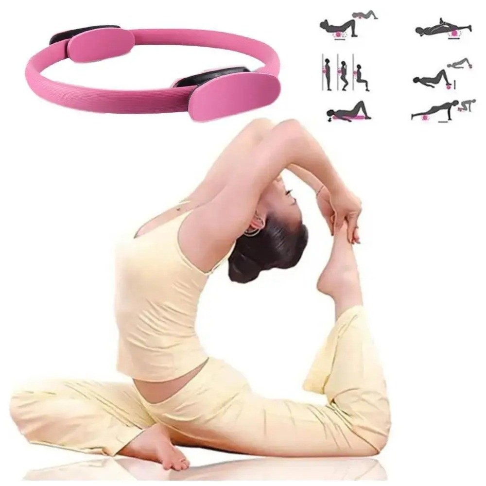 エクササイズヨガピラティスリング多機能スポーツレジスタンスリ - Pilates Yoga Ring Exercises のレビューと価格