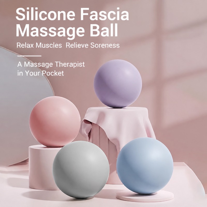 シリコーンフィットネス筋膜ボールソリッドマッサージ球足底筋肉 - Pilates Ball Mini のレビューと価格