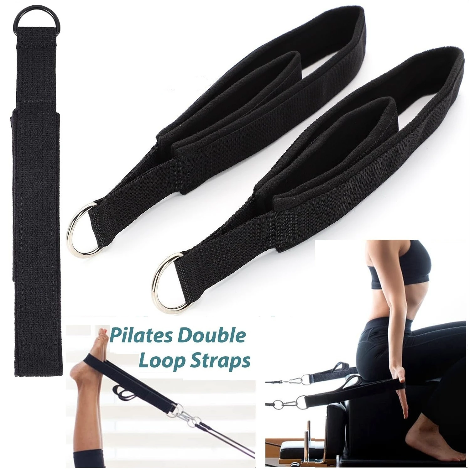 ダブルリング弾性ヨガピラティスベッドエクササイズアクセサリー - Pilates Yoga Ring Exercises のレビューと価格