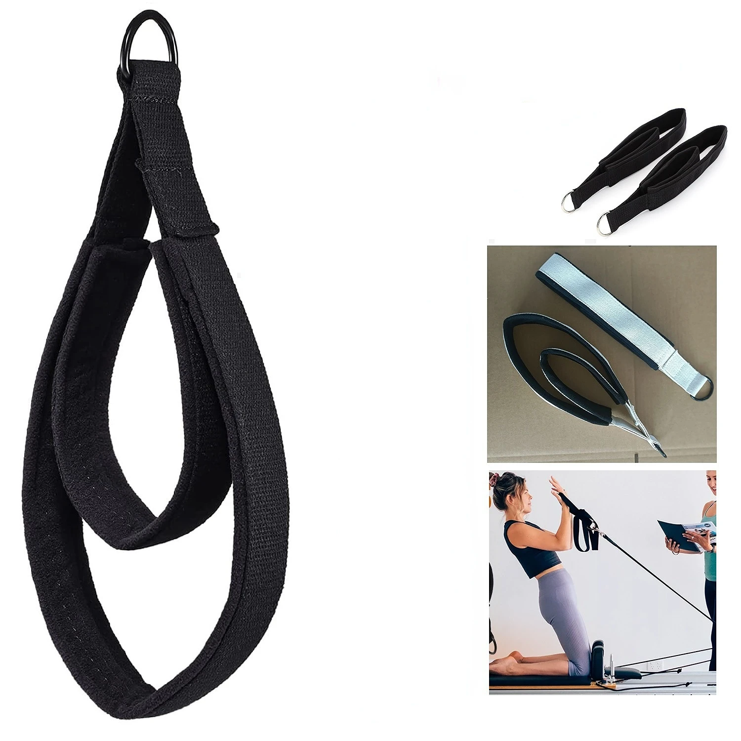 ダブルリング弾性ヨガピラティスベッドエクササイズアクセサリー - Pilates Yoga Ring Exercises のレビューと価格