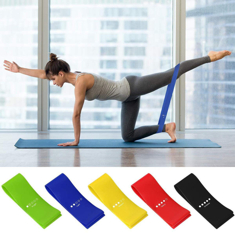 TPE製ワークアウトレジスタンスループバンド フィットネス  - Pilates Yoga Ring Exercises のレビューと価格