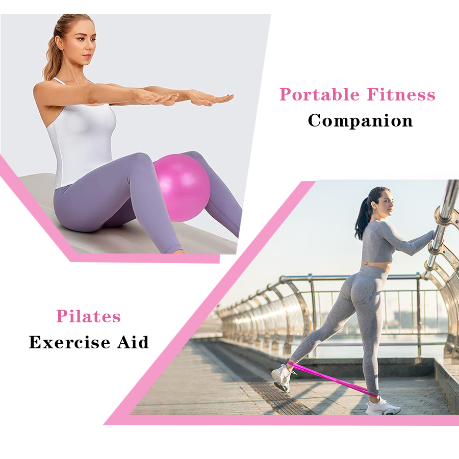 カスタマイズロゴ入り5点セットホームジムレジスタンストレーニ - Pilates Yoga Ring Exercises のレビューと価格