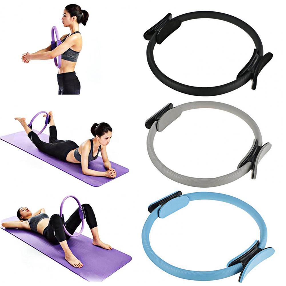 女性ヨガフィットネスリングサークルピラティス女性ガールエクサ - Pilates Yoga Ring Exercises のレビューと価格
