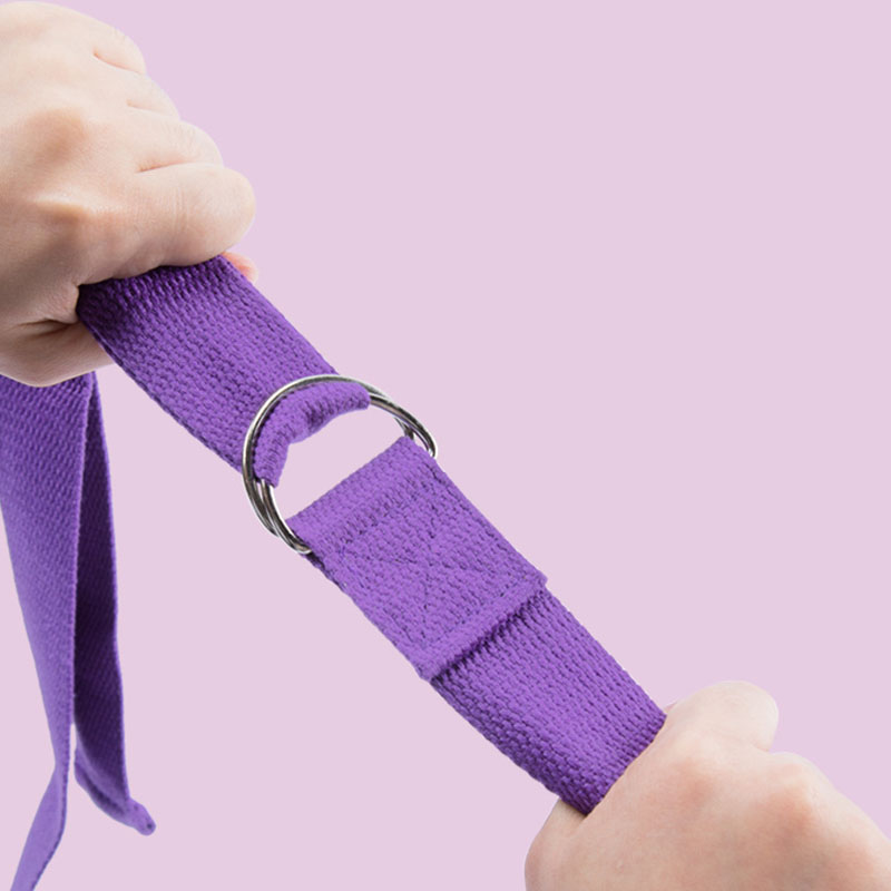 183*3.8 センチメートルヨガストラップ綿エクササイズヨ - Pilates Yoga Ring Exercises のレビューと価格