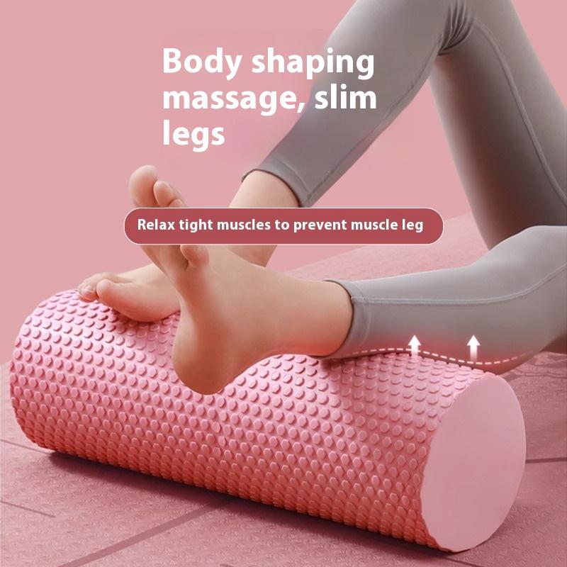 ヨガローラー ラウンド EVA フォームシリンダーローラー  - Pilates Yoga Home Workout のレビューと価格