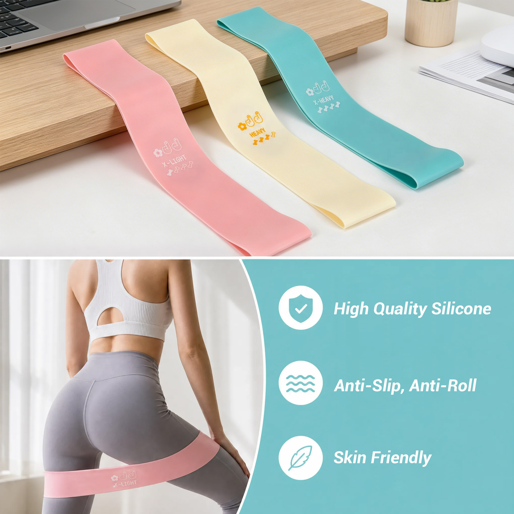 ピラティス トレーニングセット、6-in-1 ピラティスリン - Pilates Yoga Ring Exercises のレビューと価格