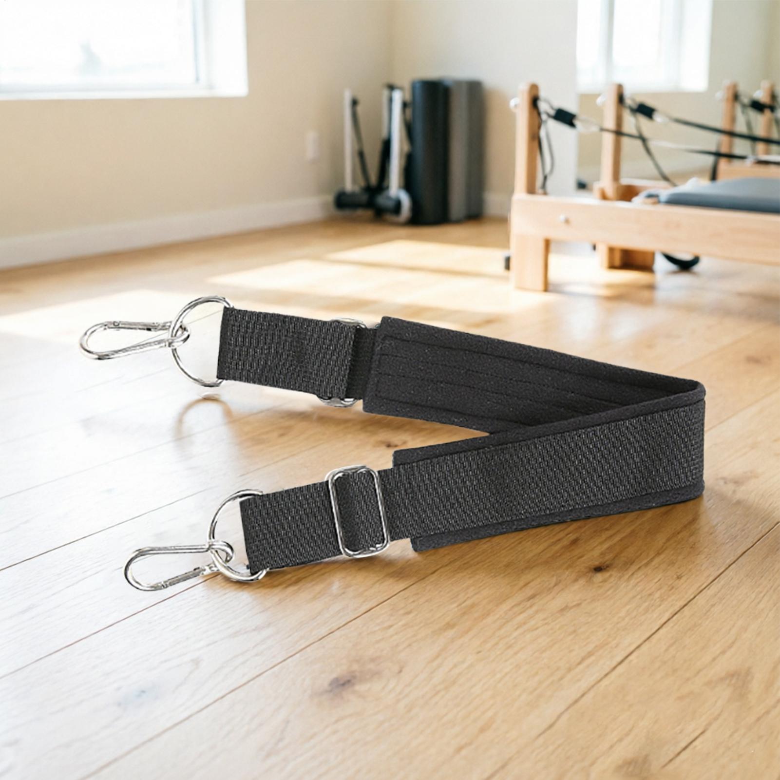 リフォーマーフットストラップ ダブルループ 厚手 滑り止め  - Pilates & Yoga Unleashed Studio Tuckahoe のレビューと価格